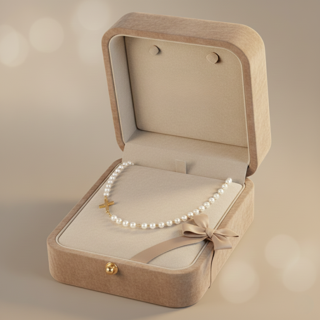 The Eternal Pearl Necklace A meaningful necklace, made to be worn & gifted