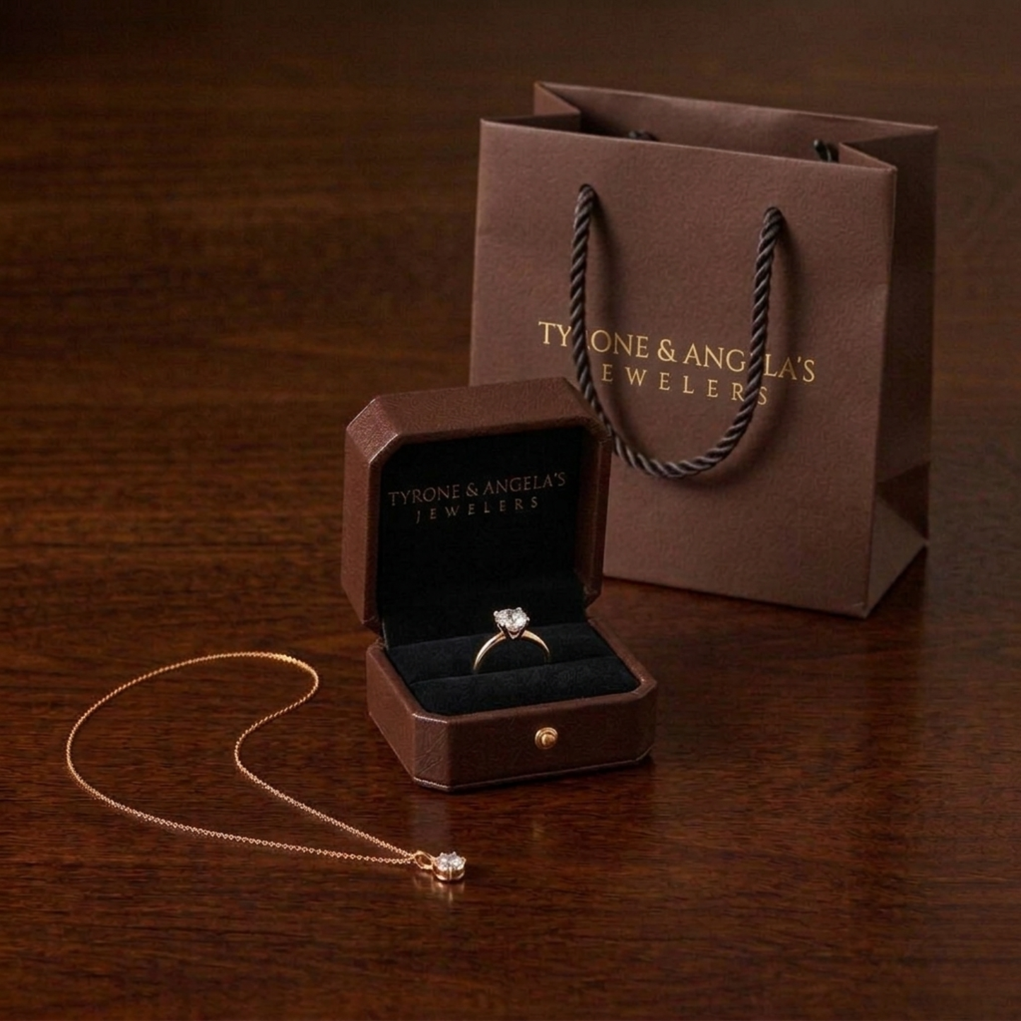 Thessia Lunebray Ring | White Gold