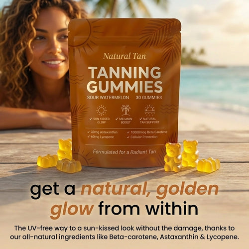 Natural Tan — Skin Glow Gummies