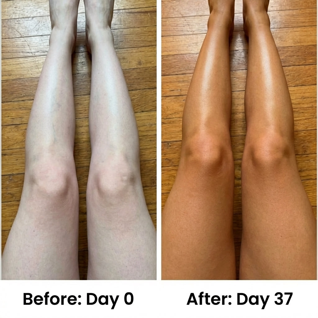 Natural Tan — Golden Glow Tanning Gummies