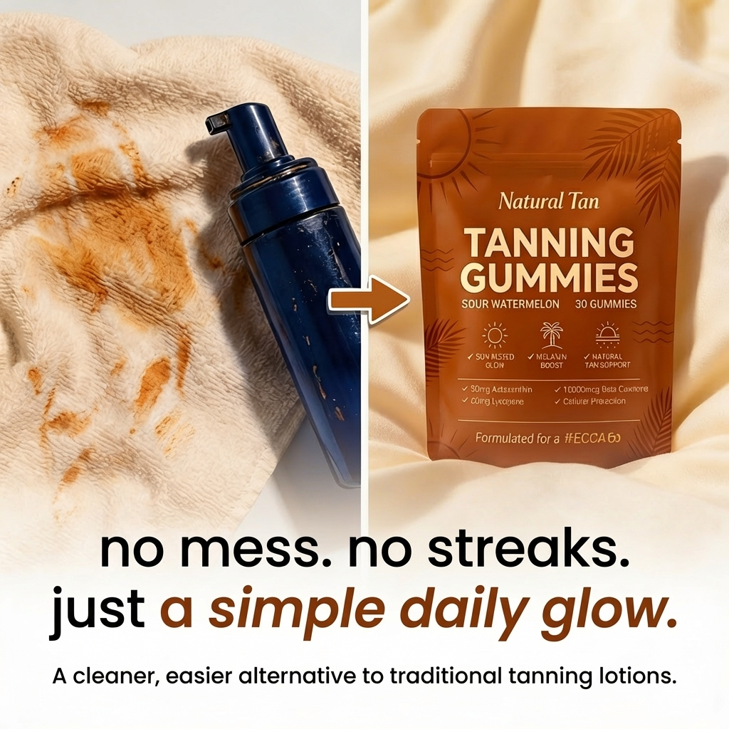 Natural Tan — Daily Tanning Gummies