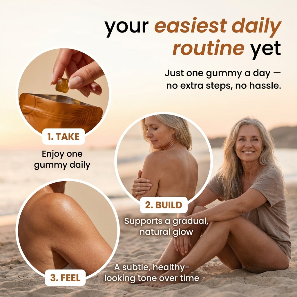 Natural Tan — Daily Tanning Gummies
